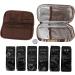 Insulin Cooler Travel Case Premium Canvas PU Insulated Diabetic Bag Thermometer Portable Medicine Cooling Bag (Coffee) - Buy Online on GoSupps.com