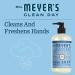 Mrs. Meyer's Clean Day Liquid Hand Soap Rain Water Cruelty Free & Biodegradable Hand Wash Formula Made with Essential Oils 370 ml Bottles 4 Pack - Buy Online on GoSupps.com