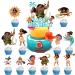 25pcs The ana cake decoration Cupcake Toppers for Birthday Party Cake Decoration Supplies