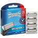 Wilkinson Sword Quattro Razor Blades for Men's Shavers 6 Pack