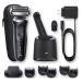 Braun Series 7 7075cc Electric Razor for Men - Waterproof Foil Shaver, Wet & Dry Shave with Beard Trimmer, Rechargeable - Includes Clean & Charge SmartCare Center and Leather Travel Case - Black - Buy Online on GoSupps.com