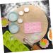 MAGICLULU 5pcs Fruit Cake Mold Clay Molds Silicone Bakeware Biscuit DIY Mould Baking Mold Dessert Mould Non Stick Candy Mold Santa Cake Mold Non Stick Fondant Mold Sample Silica Gel Popsicle 32X18CMx5pcs - Buy Online on GoSupps.com