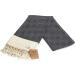 Smyrna Turkish Cotton Herringbone Beach Towel | Extra Large 71 x 37 in | 100% Cotton, Made in Turkey | Premium Luxury Black Towel - Buy Online on GoSupps.com