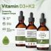 Vitamin D Drops with Vitamin K2 for Supreme Absorption | Liquid D3 Supplement for Women, Men, Kids - Buy Online on GoSupps.com