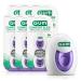 GUM Comfort Slide Dental Floss 2x40M Pack of 6 (12 total) 40.00 m (Pack of 12) Comfort Slide Floss