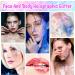 Glow in the Dark Body Face Glitter Gel - 12 Luminous Colors for Eyes Lips Hair & Nails | Self-Adhesive Festival & Rave Accessories - Buy Online on GoSupps.com
