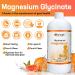 Orange Naturals - Magnesium Glycinate Liquid - 450ml - High-Potency Magnesium Bisglycinate Chelate Supplement for Men & Women - Promotes Relaxation & Calmness 450 ml (Pack of 1) 300 mg - Buy Online on GoSupps.com