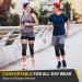 Cambivo Knee Brace for Men & Women - Orthopedic Support for Meniscus Tear ACL Arthritis - Ideal for Running Hiking Sport & Joint Pain Relief - Black - Buy Online on GoSupps.com