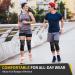 Cambivo Knee Brace for Men & Women - Sports Knee Support for Running Hiking & Volleyball - Relief from Meniscus Tear ACL Injury & Arthritis - Black/Black - Buy Online on GoSupps.com