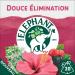 Elephant Gentle Elimination Infusion Meadowsweet Hibiscus and Blackcurrant Flavor 100% Natural Ingredients 20 Sachets - Buy Online on GoSupps.com