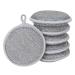 Wire Dishwashing Rags - 6 Non Scratch Wire Dishcloth Multipurpose Cleaning Rags Double Sided Wire Washing Cloth for Washing Dishes Car Detailing