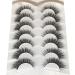 Pooplunch Wispy Cat Eye Faux Mink Lashes 7 Pairs - 8D Fluffy Volume | Natural Look False Eyelashes Multipack - Buy Online on GoSupps.com