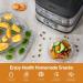 OSTBA Food Dehydrator - Electric Food Dryer Machine with Temperature Control and Recipe Book - Buy Online on GoSupps.com