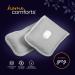 Rechargeable Electric Hot Water Bottle Hand Warmer Massager - 51x16cm Grey - Buy Online on GoSupps.com
