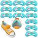 12 Pieces Kids Shoe Inserts Extra Sticky Heel Grips for Kids Shoe Heel Cute Soft Heel Pads for Loose Shoes Prevent Skin Rubbing and Blister for Toddlers Girls Boys Shoes (Unicorn Style)