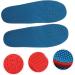 3pcs Blue Orthotic Shoe Insoles - Arch Support Inserts for Foot Pain Relief | International Shipping Available - Buy Online on GoSupps.com