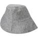 2 Pack Gray Sauna Hats | Thick Water Absorption & Breathable Felt Shower Caps for Men & Women Perfect Bathroom Accessories - Buy Online on GoSupps.com
