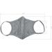 Universal 4521 Cloth Face Masks Reusable Nose & Mouth Mask 100% Cotton 2 Layer Washable for Teens & Adults Protects from Dust Pollen Pet Dander & More (Gray Large) - Buy Online on GoSupps.com