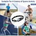 Waterproof Running Belt for Phones - Adjustable Sports Hip Pocket for Men & Women - Black Jogging Bag - Buy Online on GoSupps.com