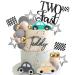 DRWATE 27 PCS Two Fast Cake Toppers Race Car 2nd Birthday Cake Decorations for Racing Car Checkered Flag Birthday Anniversary Party Decorations Supplies (01)