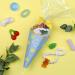 Good Mood Candy Cone | Delicious Candy Mix in Beautiful Cone - Perfect Gift Idea - Buy Online on GoSupps.com