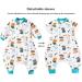 Chilsuessy Baby Sleeping Bag with Feet 1.5 Tog | Jungle Animals | 100% Cotton | Infant Toddler Wearable Blanket | 70/1-2 years - Buy Online on GoSupps.com