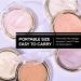 FREEORR Baked Highlighter Powder Palette - Sheer Shimmering Finish (02 Mermaid Pink) - Buy Online on GoSupps.com