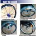 Wheelchair Handrim Covers 22In Silicone Non-Slip Wear-Resistant Wheelchair Push Ring Protective Cover Wheelchair Accessories (Color : 001 Size : 24in) 24in 001 - Buy Online on GoSupps.com