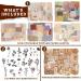 Vintage Scrapbook Paper Kit with 445 PCS - Includes Stickers for Planner, Bullet Journaling, Junk Journal & Retro Crafts - Buy Online on GoSupps.com