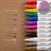 12-Color Acrylic Paint Pens Set | Ideal for Rock, Glass, Wood, Porcelain, Ceramic & Fabric | Extra Fine Point Markers for Calligraphy, Crafts & DIY Projects - Buy Online on GoSupps.com