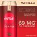 Coca-Cola with Coffee Vanilla | 12 fl oz Slim Cans | 69mg Caffeine | Pack of 12 - Buy Online on GoSupps.com