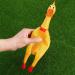 Proleo 4-Pack Yellow Rubber Squeaking Chicken Toys Durable Novelty Decompression Gadgets for All Ages - Buy Online on GoSupps.com