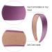SIQUK 12-Pack Wide Satin Headbands for Women & Girls - 3 cm DIY Hairbands in 12 Dark Colors - Ideal for Fashion & Hairstyling - Buy Online on GoSupps.com