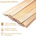 Visgaler 150 Pcs Cherry Wood Candle Wicks | Natural Crackling, Environmentally-Friendly | 50 Set - Buy Online on GoSupps.com