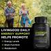 Livingood Daily Energy Supplements - Vegan B6 B12 NADH & L-Theanine | Boost Mood & Brain Health - 60 Capsules - Buy Online on GoSupps.com
