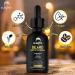 Elevate Beard Growth Oil 5% Minoxidil Serum with Biotin & Caffeine - 1 Fl Oz (Pack of 1) | Natural Facial Hair Treatment for Thicker Fuller Beard Growth - Buy Online on GoSupps.com