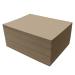 100 Chipboard Sheets 8.5 x 11 inch - 50pt (Point) Heavy Weight Brown Kraft Cardboard for Scrapbooking & Picture Frame Backing (.050 Caliper Thick) Paper Board | MagicWater Supply