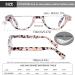 EYEURL Half Frame Reading Glasses for Women - 4 Pack Blue Light Blocking Rimless Computer Readers - 2 & 2.25x Magnification - Buy Online on GoSupps.com