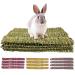 Barley ears 4 pieces hand -woven rabbits grass mat of course small animal edible stuff rose+ringflower+forget -me -not sticks for rabbits guinea pig hamster chinchilla rabbits grass mat+cauststicks