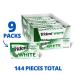 Trident White Spearmint Sugar Free Gum 144 Pieces - 9 Packs - Buy Online on GoSupps.com