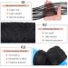 RuiYok 4Pcs Natural Black Brazilian Wool Hair for Braids - Acrylic Hand Knitting Yarn for Hair Braiding & Extensions - Jumbo Braids, Faux Locs & Senegalese Twists (1B) - Buy Online on GoSupps.com