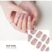 DANNI & TONI 28 Semi-Cured Nail Wraps - Salon-Quality Iced Latte Gel Nail Stickers Set - Buy Online on GoSupps.com