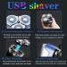Buy USB 3D Electric Shaver for Bald Men - Hypoallergenic Wet/Dry Rotary Shaver with Fast Charging - Perfect Gift - Buy Online on GoSupps.com