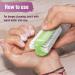 Konex 3-1/2 Hand & Nail Brush - Green Poly/Plastic - Buy Online on GoSupps.com