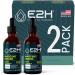 E2H Vegan Liquid Iodine - Thyroid Support and Cognitive Function - Boost Your Metabolism and Energy Levels - Vegan - Non-GMO (2 Bottles) 1 Fl Oz (Pack of 2)