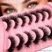 7 Pairs 3D Cat Eye False Eyelashes - Fluffy Volume Curly Faux Mink Reusable Makeup Lashes (TM26) for Stunning Looks - Buy Online on GoSupps.com