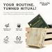 Organic Roasted Rice Green Tea Vegan Bar Soap for Body, Face & Hands - All Natural Plant Based Soap for Bath - Buy Online on GoSupps.com