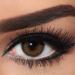 Bella glow colored contact lenses Radiant Hazelnut (dioptria -0.00) -strongly covering monthly lenses for 3 months light -brown color lenses perfect for dark eyes