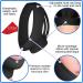 Women's Post Surgery Chin Strap Bandage - Neck & Chin Compression Wrap - Face Slimmer Jowl Tightening (L) Large - Black - Buy Online on GoSupps.com