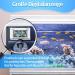 Buy Waterproof Digital Aquarium Thermometer - 2 PCS Temperature Measuring Tool for Fish Tank & Terrarium | Accurate & Easy to Use - Buy Online on GoSupps.com